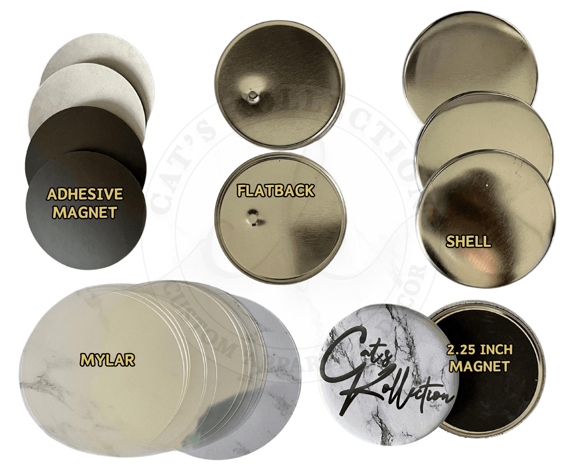 DIY 2.25inch Magnet Set - Cat's Kollection