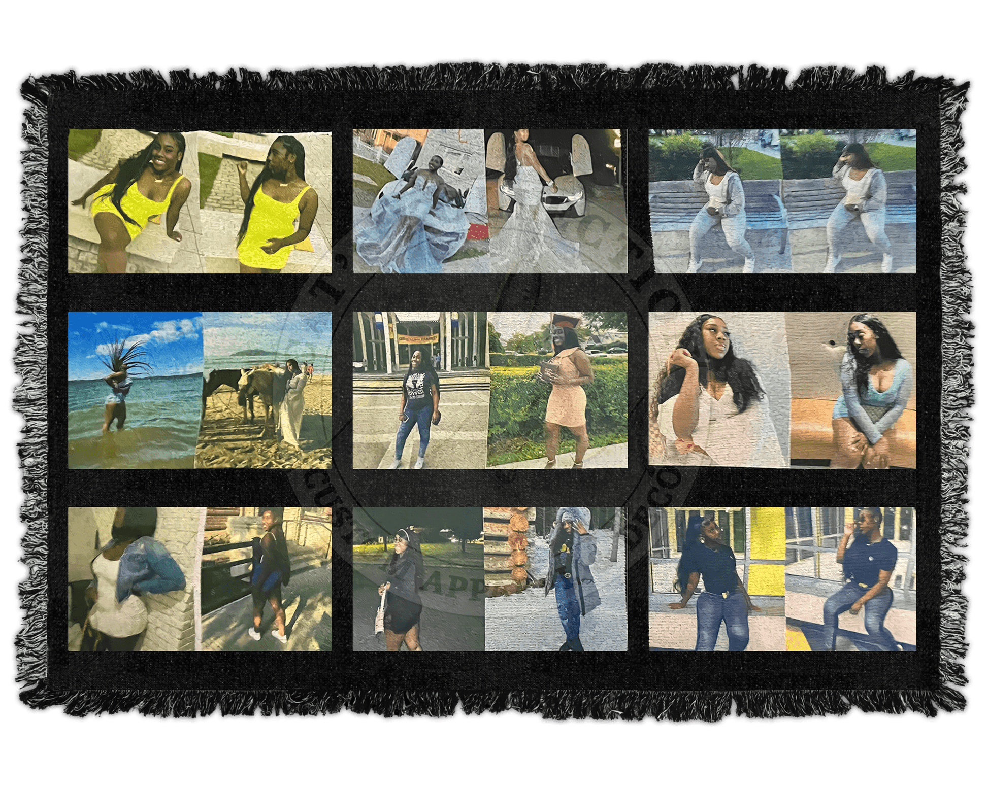 Custom Photo Panel Blanket - Cat's Kollection