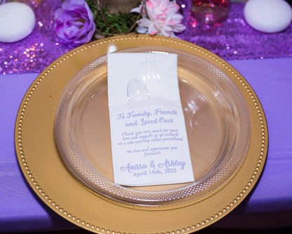 Custom Dinner Napkins - Cat's Kollection