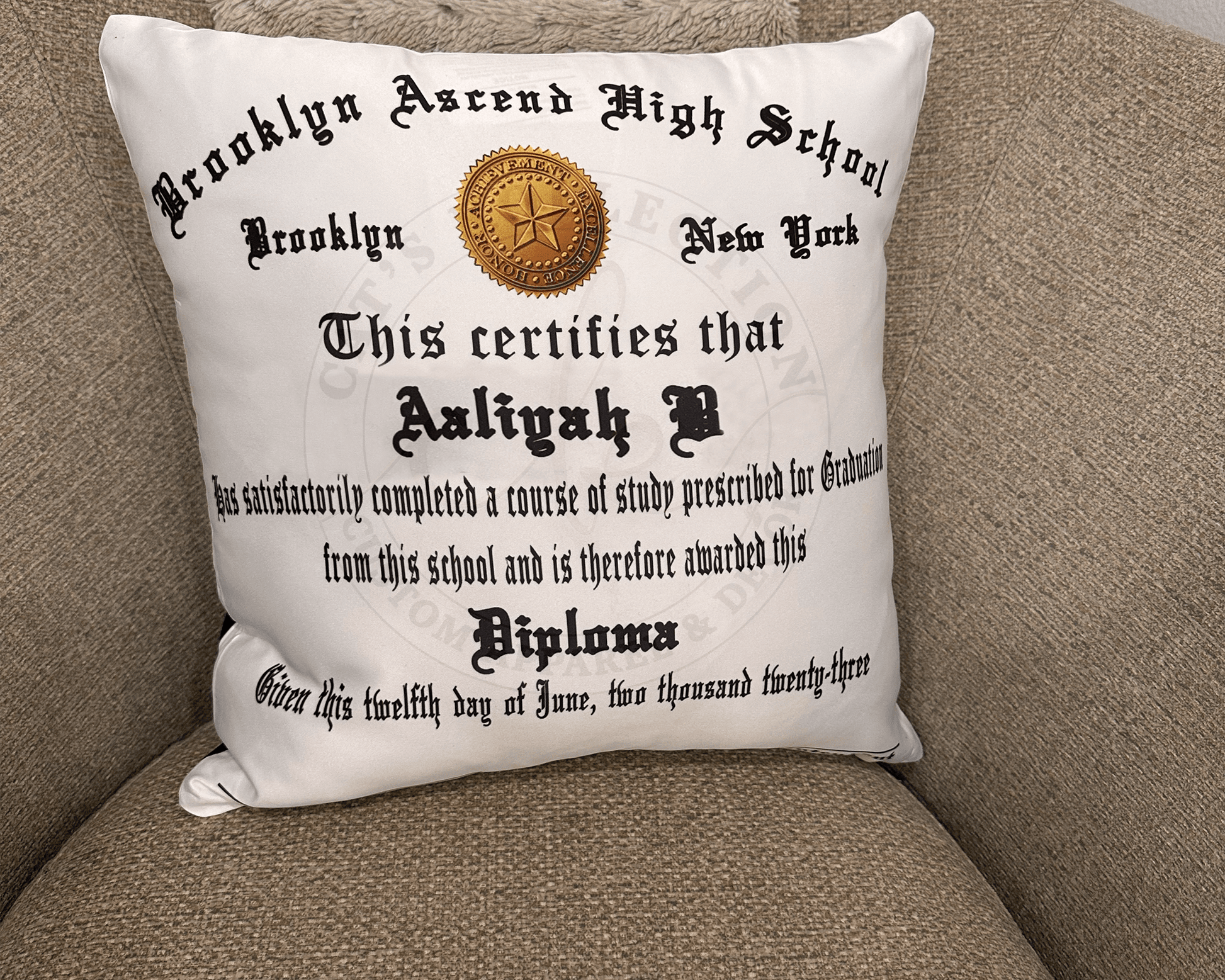 Custom Photo Pillow - Cat's Kollection