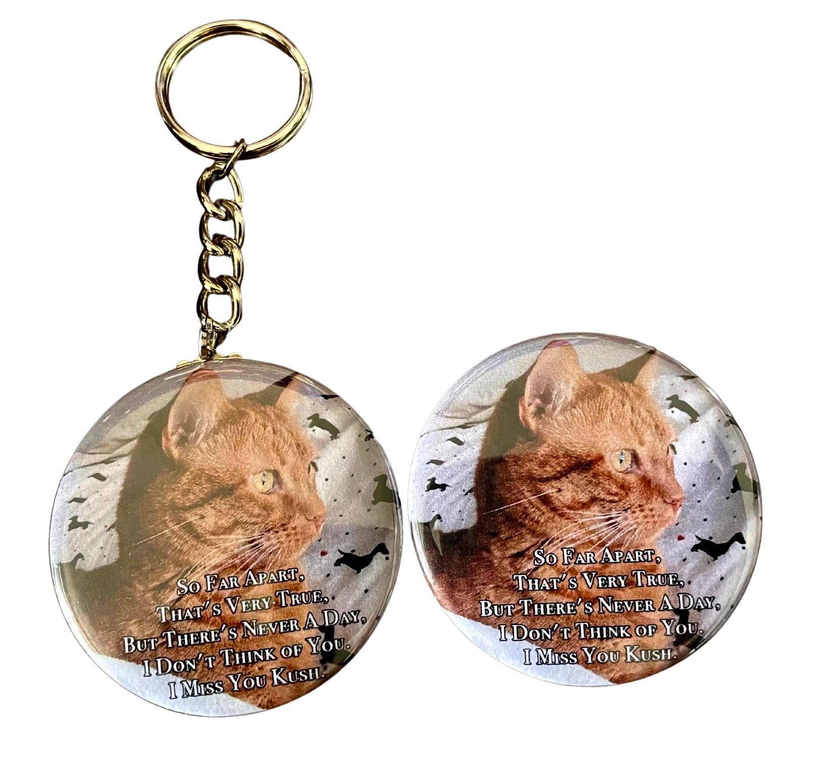 2.25inch Round Keychain - Cat's Kollection
