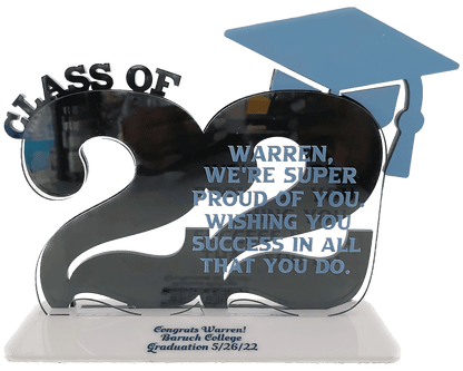 Custom Acrylic Grad Plaque - Cat's Kollection