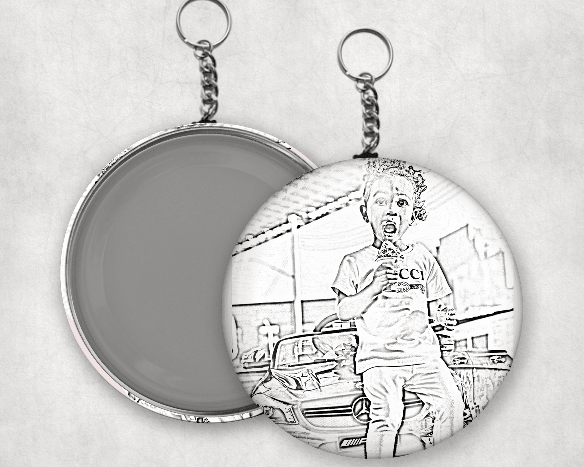 2.25inch Round Keychain - Cat's Kollection